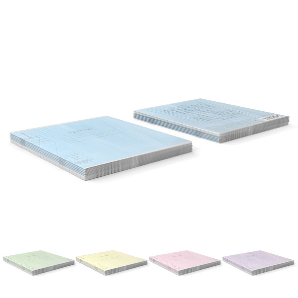 Тетрадь 12 листов в косую линию пластиковая обложка ErichKrause Классика CoverPrо fizzy, А5+, на скобе _MIX-PACK