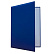 Папка адресная "Без нанесения" А4 бумвинил синяя "deVENTE" 