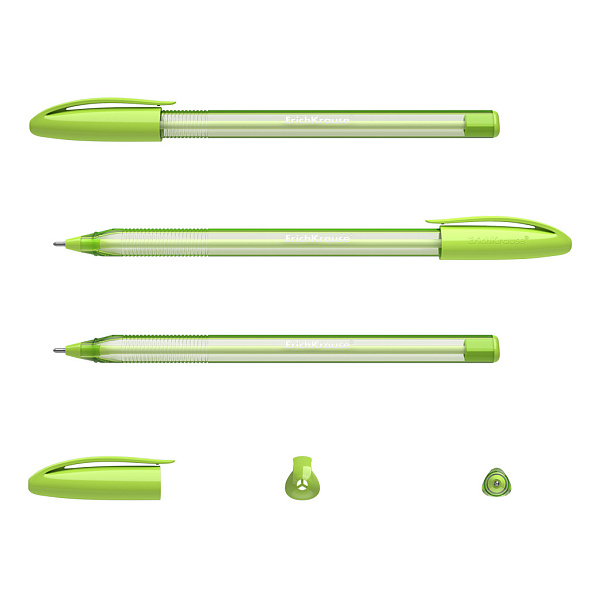 Ручка шариковая ErichKrause® U-108 Spring Stick 0,7, Ultra Glide Technology, цвет чернил синий (в коробке по 50 шт.)