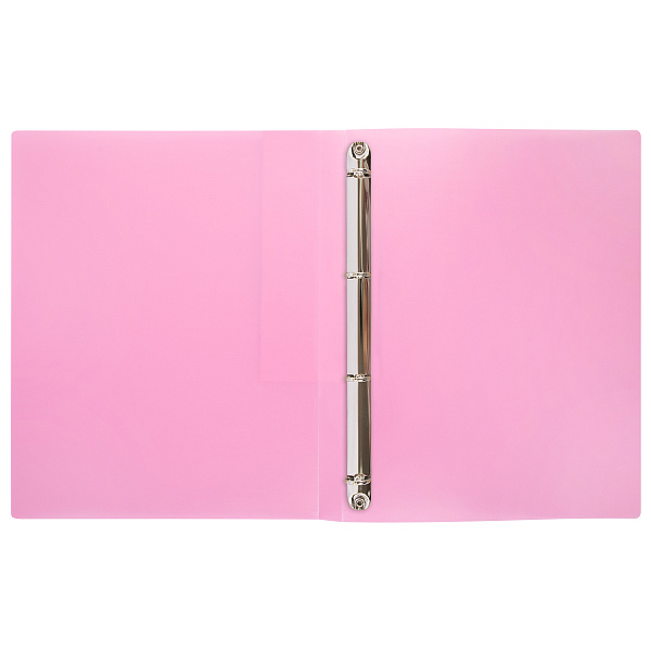 Папка 4 кольца 25 мм А4 "Expert Complete"   Trend ICEberries 700 мкм d - 17 мм клубника