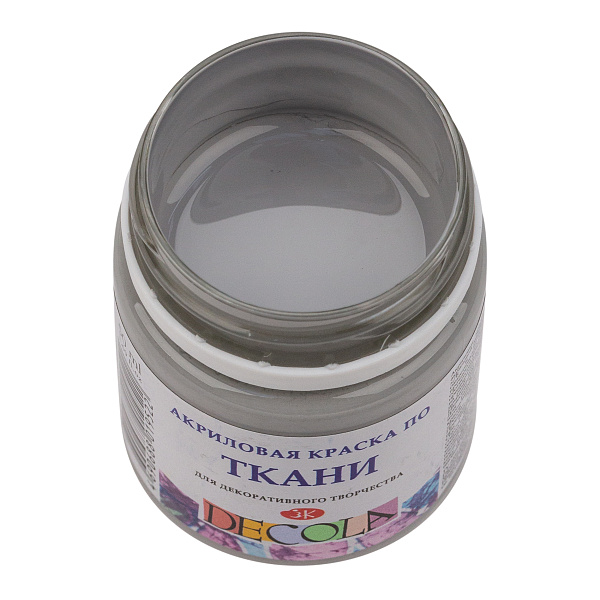 Акрил ткань 50 мл Декола Серая