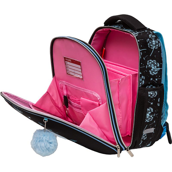 Рюкзак школьный "deVENTE. Choice Lite. Spread Your Wings" жесткий 38x29x17 см (17 л) вес 880 г, 1 отд.на молнии эргон.вентилируемая спинка
