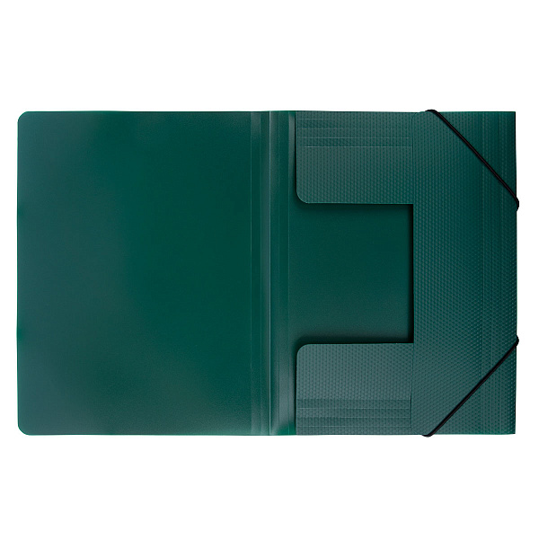 Папка на резинке А4 "Expert Complete" PRISMA 600 мкм  35 мм изумрудный