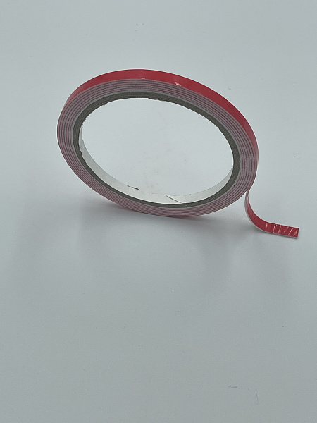 Клейкая лента двусторонняя, усиленная, 6мм*2м (спайка 48 штук) цена за 1 штуку 