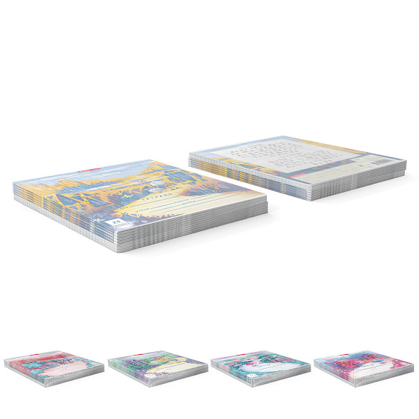 Тетрадь 24 листа в линию "Далекая планета", ErichKrause®