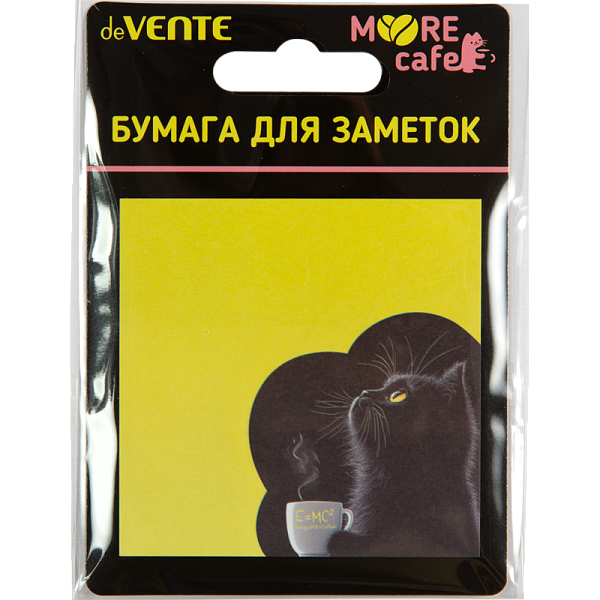 Бумага на л/п  70*70 20л. "deVENTE. MooreCafe" офсет 80 г/м², печать 4+0, ассорти дизайнов, в картонном блистере и пластиковом пакете с европодвесом