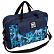 Сумка для дополнительных занятий "deVENTE. Ergo. Football" A4+ (35x28x10 см) 300 г, текстильная, с подкладом, 1 отделение на молнии, 1 передний карман на липучке, 2 задних кармана на липучке, с 2-мя ручками и съемным ремнем