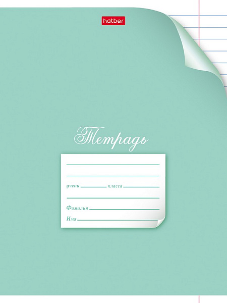 Тетрадь 12 л. лин. "С уголком"  (ассорти)