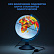 Глобус Физико-политический с подсветкой 250мм. КлассикЕвро
