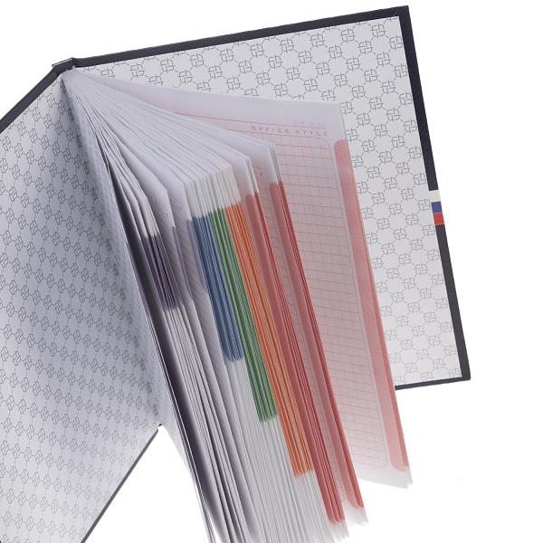 Бизнес-блокнот А5 80 л. кл. тв.переплет "Моя Родина" 167х216мм 5-цв. блок запечат. форзац глянц. ламин.