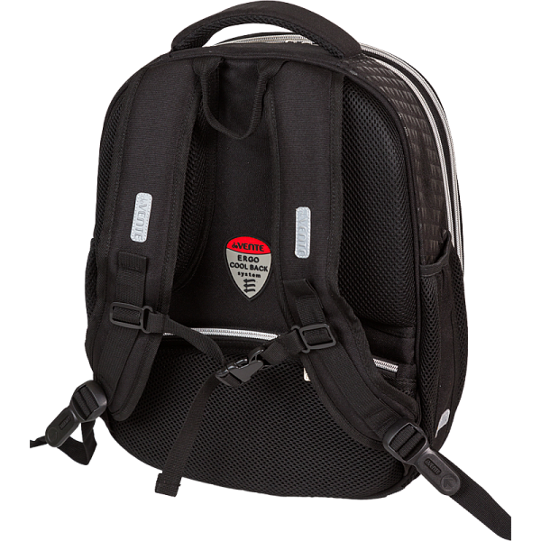 Рюкзак школьный "deVENTE. Choice Lite. Headphones" жесткий 38x29x17 см (17 л) вес 800 г, 1 отд. на молнии с разделителями для учебников, 1 отделение с органайзером, 2 боковых кармана сеткой на резинке, эргономичная формоустойчивая вентилируемая спинк