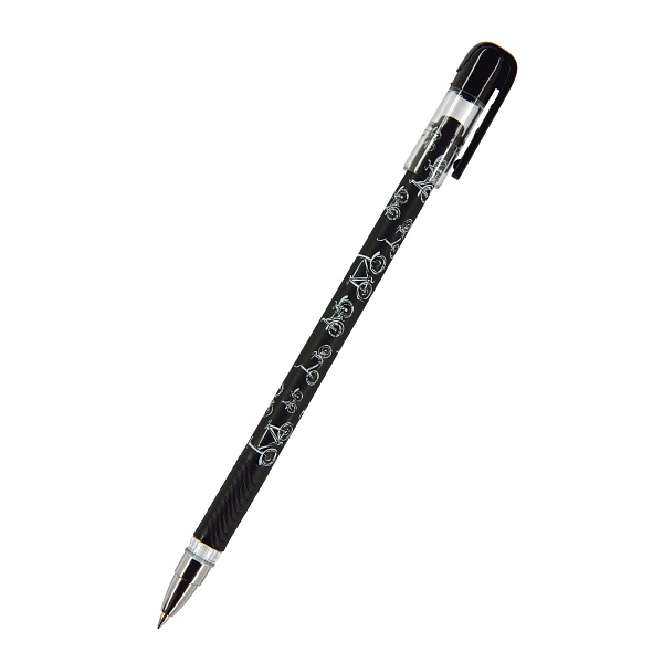Ручка шариковая 0,5 мм "MagicWrite. Велосипеды" СИНЯЯ 