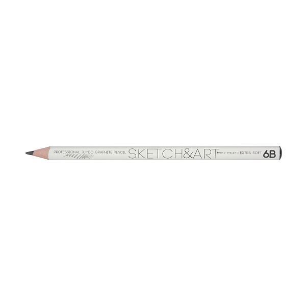 Карандаш ч/г "Sketch&Art. Jumbo" 6В, 3,5 MM
