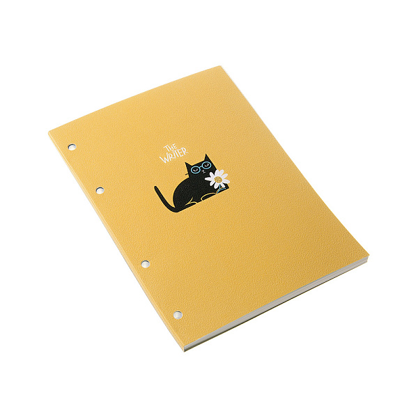 Блокнот Be Smart, "Writer", кот 140х198 мм, 80 л., точка, клеевое скрепление.