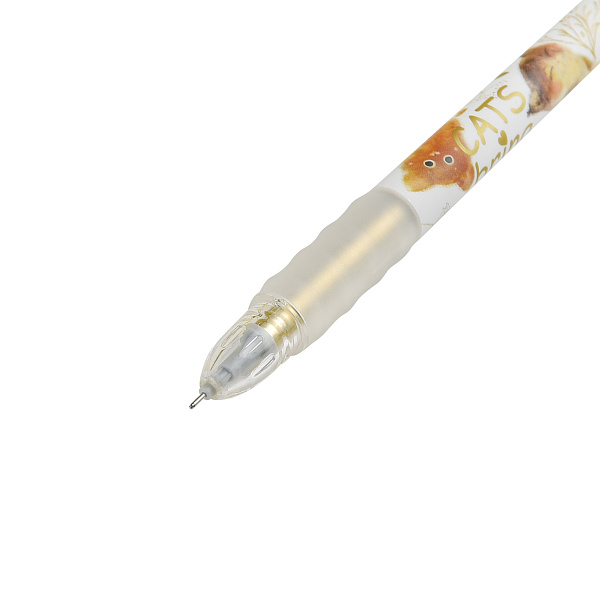 Ручка со стираемыми чернилами "DeleteSoftGrip. Love me" 0.4 ММ, СИНЯЯ (2 вида)