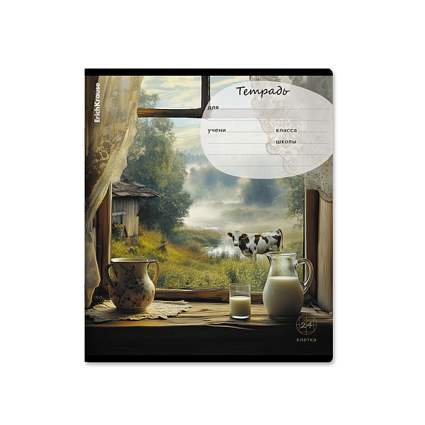 Тетрадь 24 листа в клетку ErichKrause Countryside, MIX-PACK