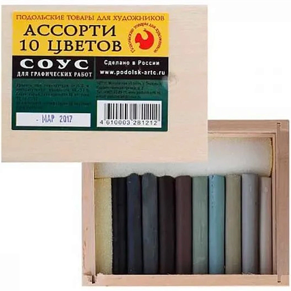 Соус "Ассорти" в деревянном пенале (10 шт.)