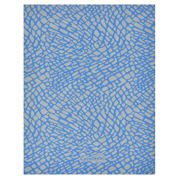 Бизнес-блокнот А4 96 л. "ВЕЛЮР СЕРО-ГОЛУБОЙ" (запечатка дизайна обложки и среза