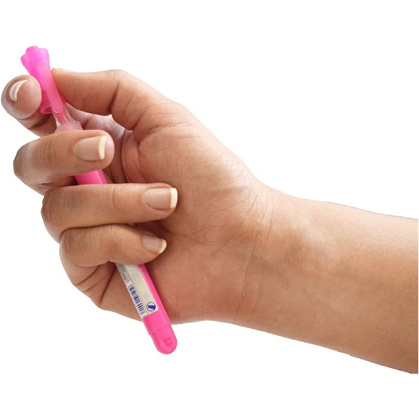 Набор маркеров текст. 4 шт. "Attomex. Ergonomy" (желт, зел, оранж, роз) круглый корпус, скошенный наконечник, ширина линии 1-4 мм,  в пластиковой коробке ПВХ с европодвесом