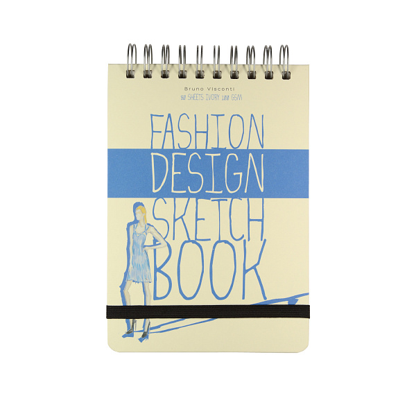 SKETCHBOOK 147х210 мм 80 л. БЕЖЕВЫЙ 100 гр НА ГРЕБНЕ (4 ВИДА)