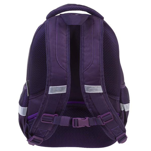 Рюкзак Hatber PRIMARY SCHOOL- What?- 38,5Х26Х17СМ полиэстер нагрудная стяжка светоотраж. 2 отделения 2 кармана и 1 потайной на спинке