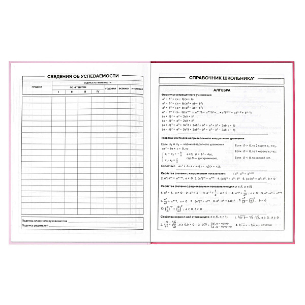Дневник школьный арт.  АППЕТИТНОЕ МОРОЖЕНОЕ / твёрдый переплёт 7БЦ, А5+, 48 л., тиснение цветной фольгой, ламинация "софт-тач" вельвет, печать в одну краску, универсальная шпаргалка/