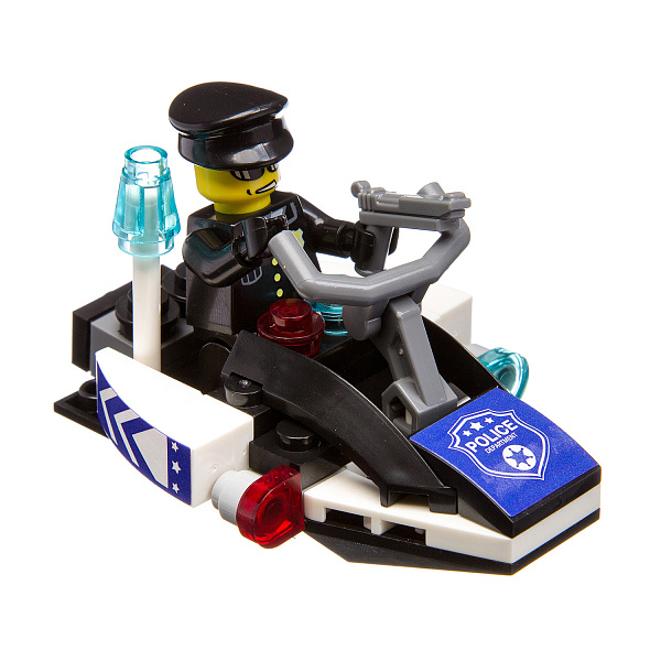 Конструктор-мини Bondibon 3в1-полиция, РАС 15,5х23 см, 6 видов, арт. М7613.