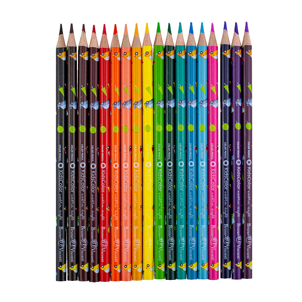 Карандаши 18 цв. "KidsColor" 6 видов