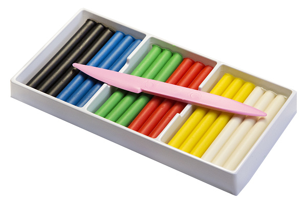 Пластилин 6 цв. Луч мягкий "Кроха" 