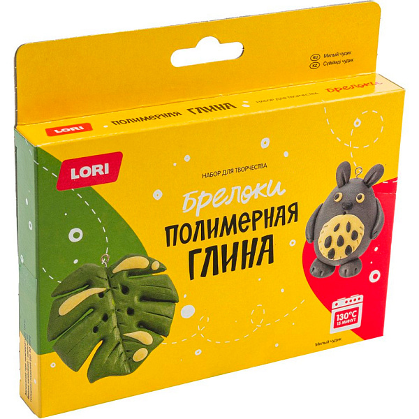 Полимерная глина.Брелоки "Милый чудик"