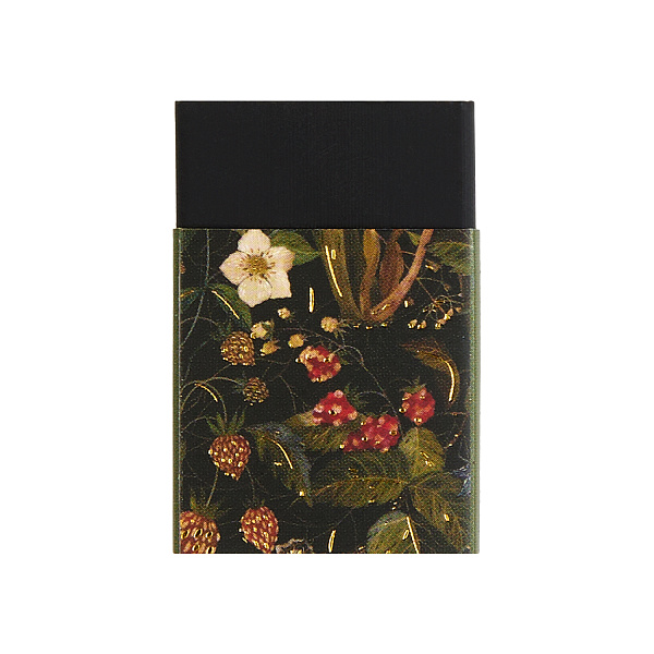 Ластик "Flora.Black night" СУПЕРМЯГКИЙ, черный