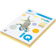 Бумага А4 80 гр.   250л "IQ Color Pale Mixed Packs"  