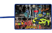 Накладка на стол "deVENTE. Street Racing" 43x29 см, пластиковая 500 мкм, с цветным рисунком, с окантовкой и застежкой-липучкой, в пластиковом пакете
