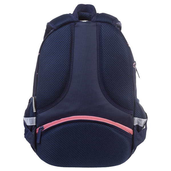 Рюкзак Hatber PRIMARY SCHOOL-CATs- 38,5Х26Х17СМ полиэстер нагрудная стяжка светоотраж. 2 отделения 2 кармана и 1 потайной на спинке