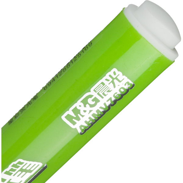 Маркер-текстовыделитель 1-5 мм M&G треугольный зеленый