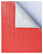 Тетрадь 96 листов в клетку "METALLIC", обложка из бумвинила, 60 г/м2, красная А5