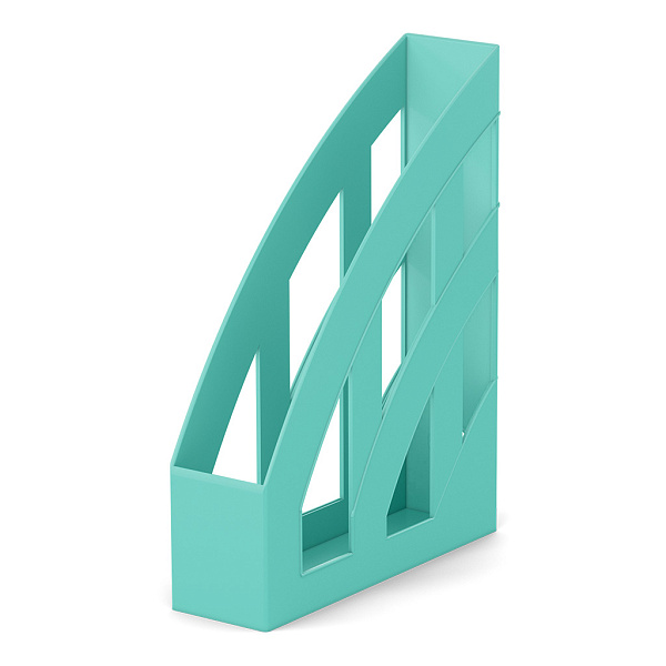 Лоток вертикальный ErichKrause® Office, Pastel Mint, 75мм, мятный