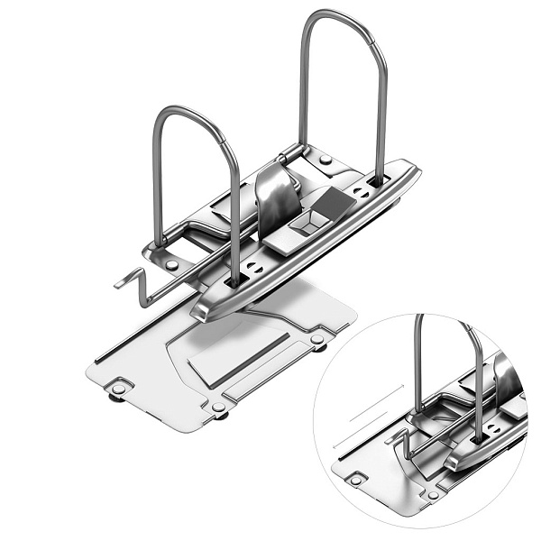 Папка-регистратор 70 мм ErichKrause®, Accent, салатовый разборная