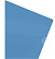 Папка - уголок А4  прозрачная синяя 0,1мм Стамм
