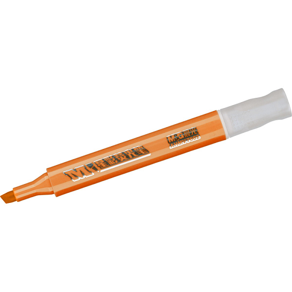 Маркер-текстовыделитель 1-5 мм M&G треугольный оранжевый