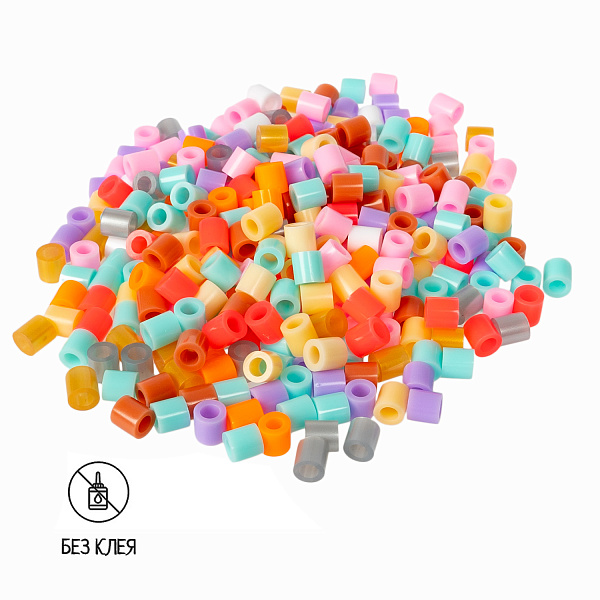 Набор для творчества Bondibon Термомозаика бусины 2 (10 цветов, 850 бусин)