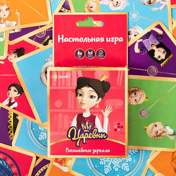 Игра настольная "Эврикус"  "Царевны. Волшебные зеркала" 