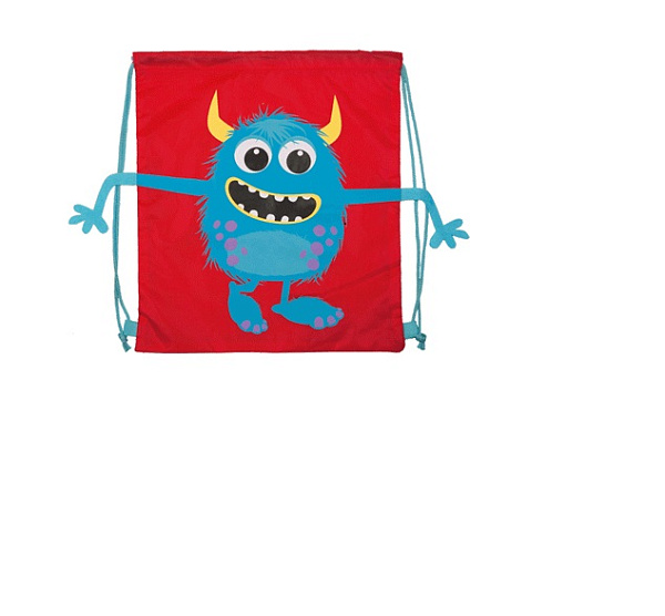 Мешок для обуви 35*40 "deVENTE. Monster" водоотталкивающая ткань, на веревочной завязке,