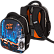 Рюкзак школьный "deVENTE. Junior. Fast Or Last" жесткий 35x27x13 см (14 л) вес 800 г, 1 отд. на молнии с разделителями для учебников, с органайзером, 1 отделение для формата A4, 2 боковых кармана сеточкой на резинке, эргономичная формоустойчивая спин