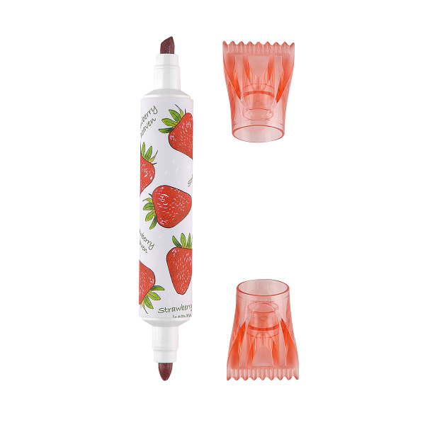 Набор маркеров текст. 3 шт. С ЗАПАХОМ "TUTTI FRUTTI" КЛУБНИКА, АПЕЛЬСИН, АРБУЗ