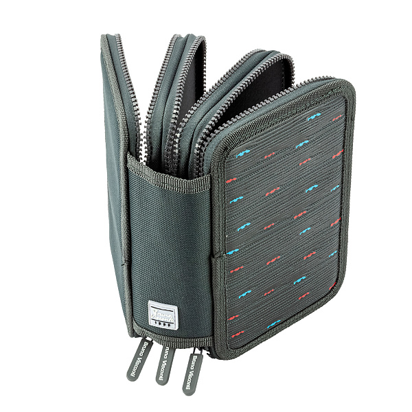 Пенал 3секц. д/мал. 200*130 "МИНИТРЕК" темно-серый