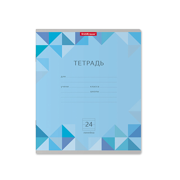 Тетрадь 24 листа в линию "Optima Letters" ассорти ErichKrause®