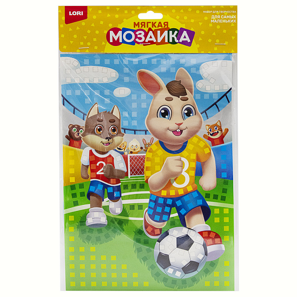 Мягкая мозаика из ЭВА "Футболисты" (большой набор) 