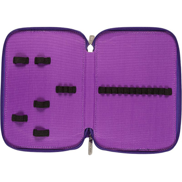 Пенал 2секц. д/дев. 210*140 "deVENTE. Anime Girl" для 44 пр. прямоугол. плотный текстиль на молнии