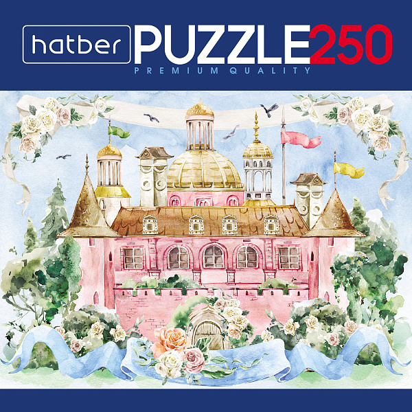 Пазлы 250 эл. А3 400х280мм "Замок принцессы" "Premium"